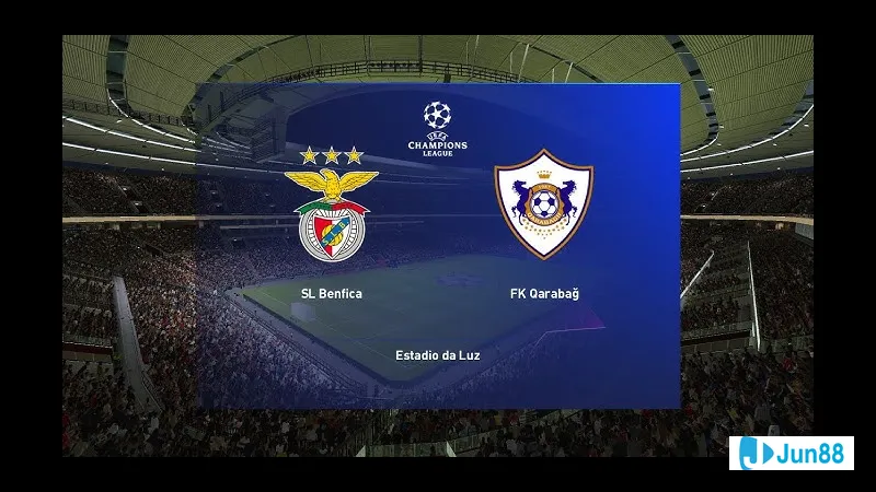 Ảnh đấu giữa Benfica và Qarabag
